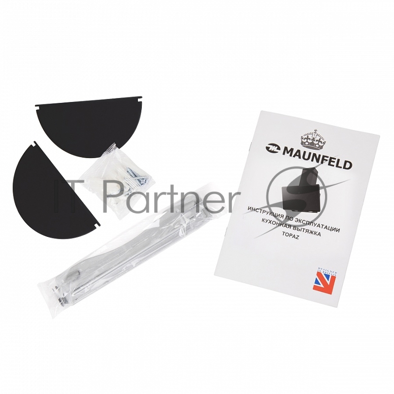 Вытяжка каминная Maunfeld Topaz 60 белый управление: сенсорное (1 мотор)