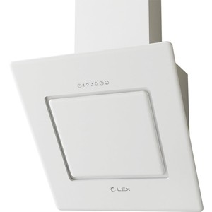 Вытяжка каминная Lex Leila 600 белый управление: сенсорное (1 мотор)