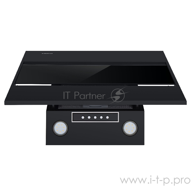 Вытяжка каминная Maunfeld BRIDGE 60 черный управление: кнопочное (1 мотор)