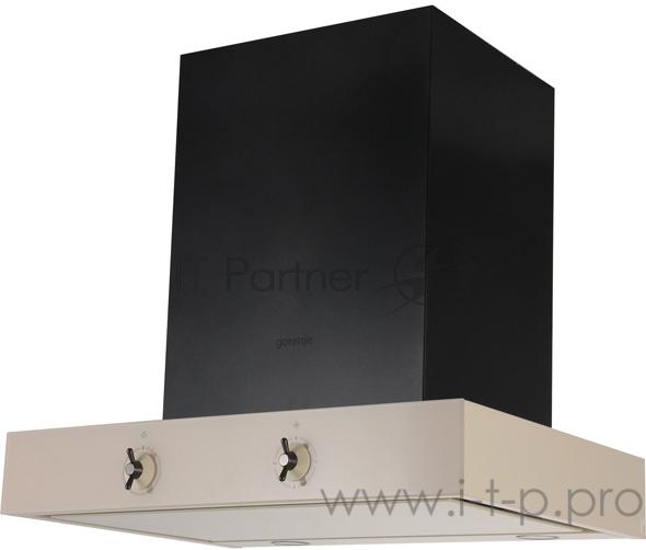 Вытяжка каминная Gorenje Infinity WHT68AINI бежевый/платиновый управление: тактовое (1 мотор)