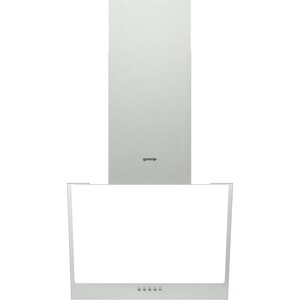 Вытяжка каминная Gorenje WHI623E1XGW нержавеющая сталь/белый управление: кнопочное (1 мотор)