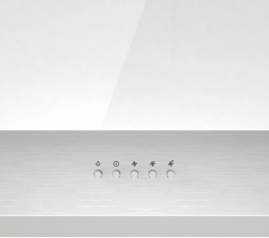 Вытяжка каминная Gorenje WHI923E1XGW нержавеющая сталь/белый управление: кнопочное (1 мотор)