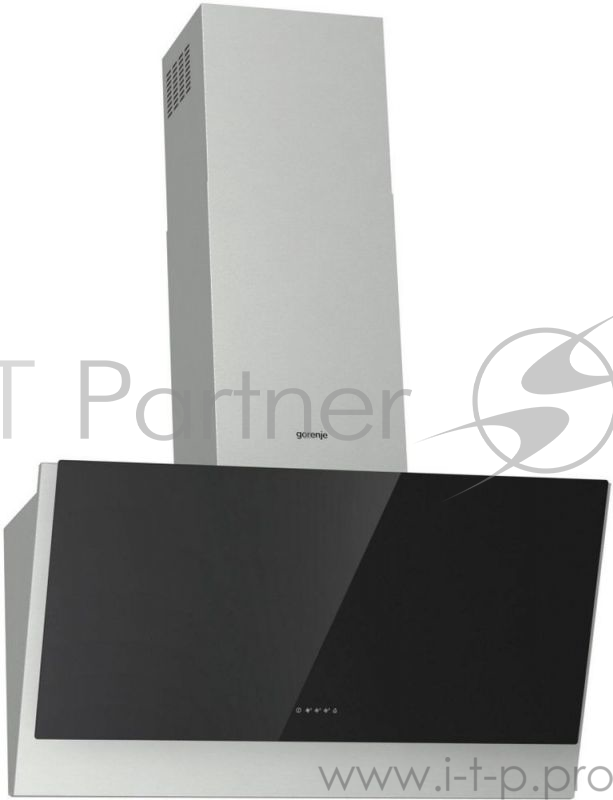 Вытяжка каминная Gorenje WHI943E6XGB нержавеющая сталь/черный управление: сенсорное (1 мотор)