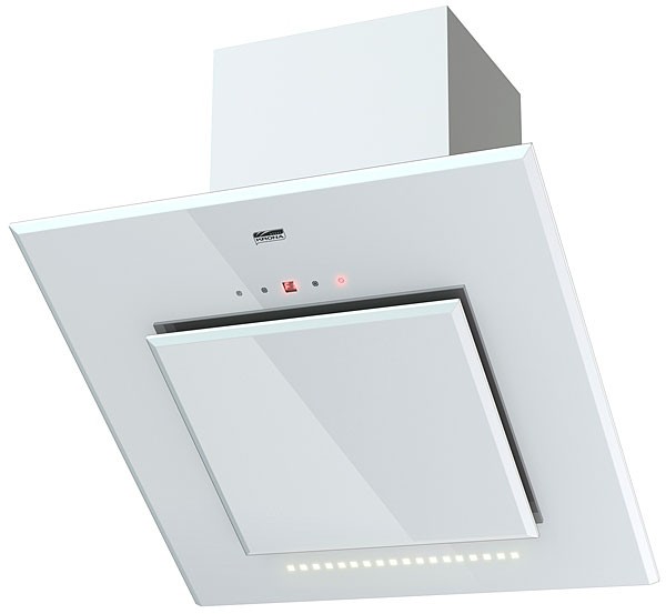 Вытяжка каминная Krona Lina 600 4P-S белый управление: сенсорное (1 мотор)