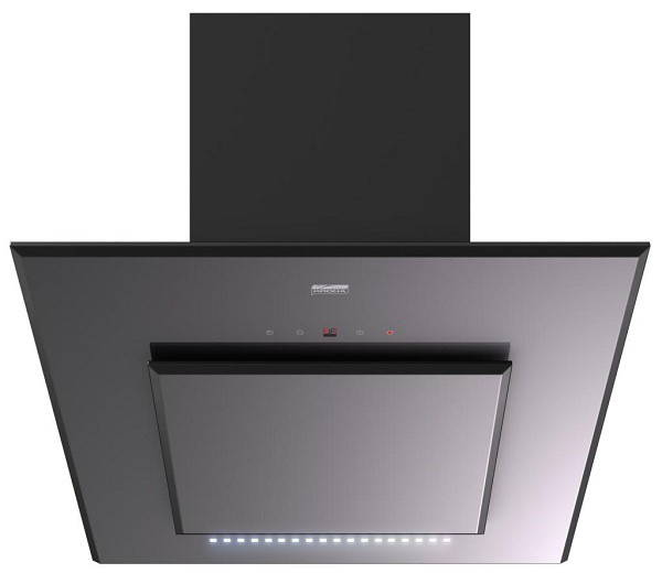 Вытяжка каминная Krona Lina 600 4P-S черный управление: сенсорное (1 мотор)