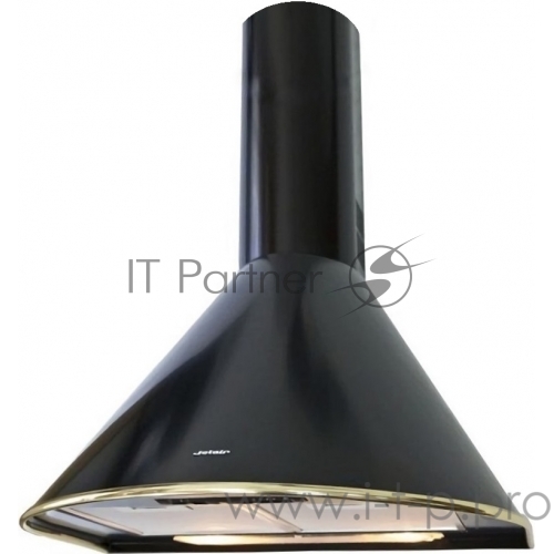 Вытяжка каминная Jet Air Round an Golg A/60 антрацит/золотистый управление: ползунковое (1 мотор)
