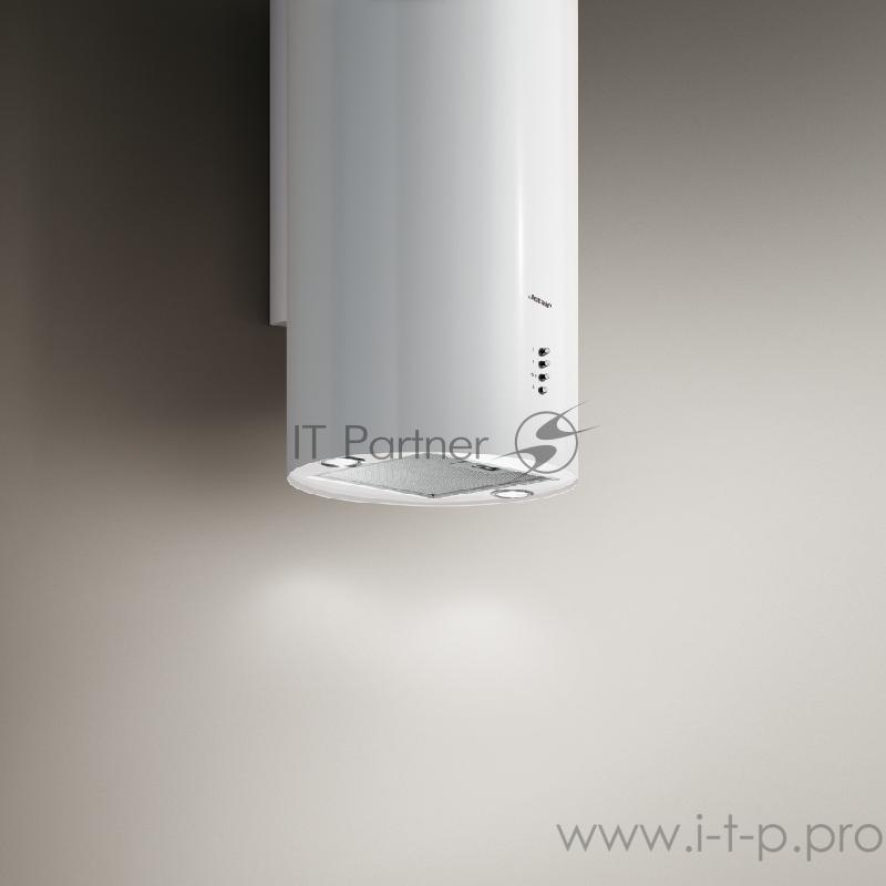 Вытяжка каминная Jet Air Pipe WH/A/43 белый управление: кнопочное (1 мотор)