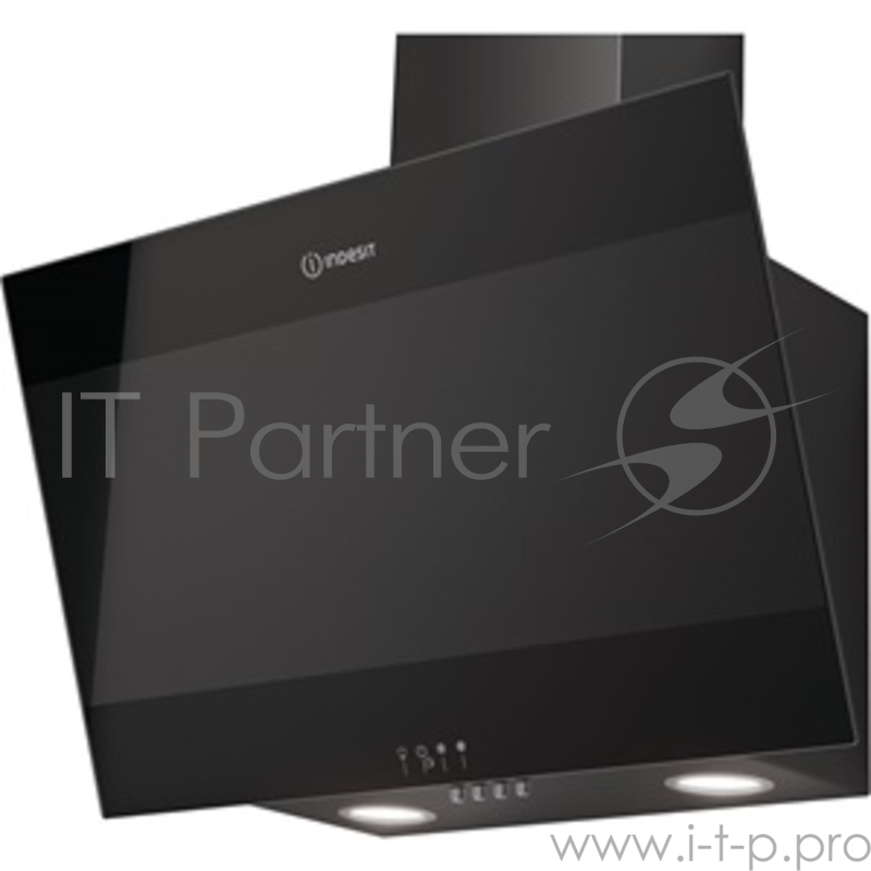 Вытяжка каминная Indesit IHVP 6.6 LM K черный управление: кнопочное (1 мотор)