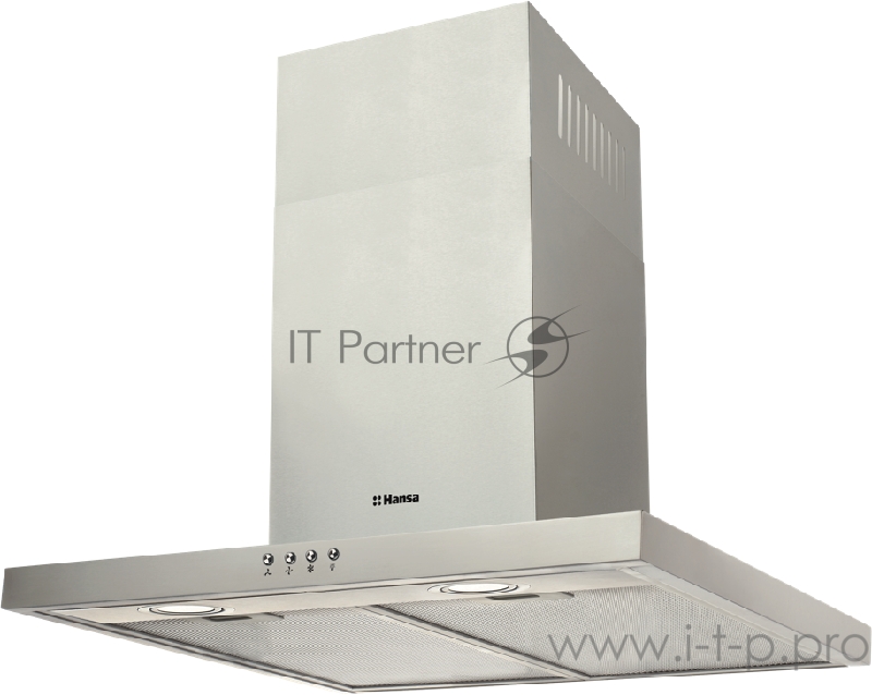 Вытяжка каминная Hansa OKP631TH серебристый управление: кнопочное (1 мотор)