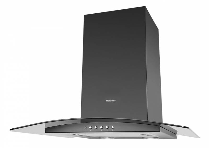 Вытяжка каминная Hansa OKC621GBH черный управление: кнопочное (1 мотор)