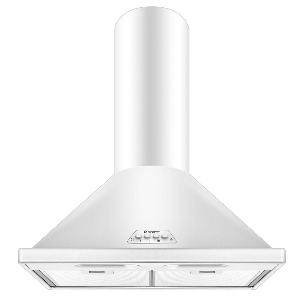 Вытяжка каминная Gefest ВО 1502 белый
