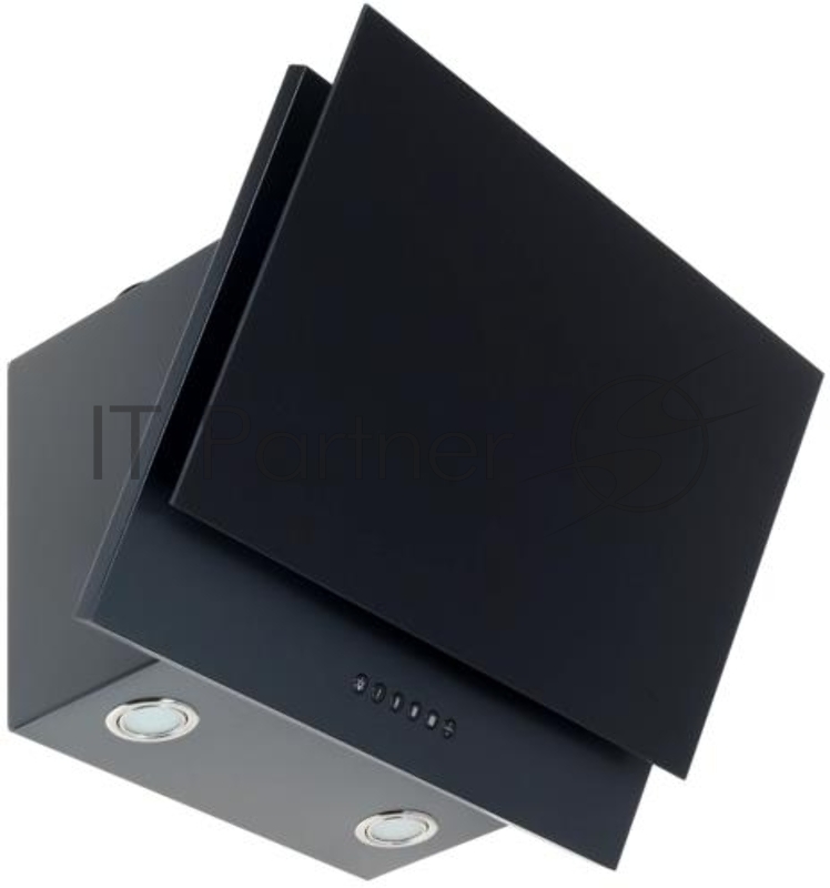 Вытяжка каминная Elikor Рубин S4 60П-700-Э4Д антрацит черное стекло управление: кнопочное (1 мотор)