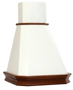 Вытяжка каминная Elikor Пергола 60П-650-П3Л бежевый/неокрашенный дуб управление: ползунковое (1 мото