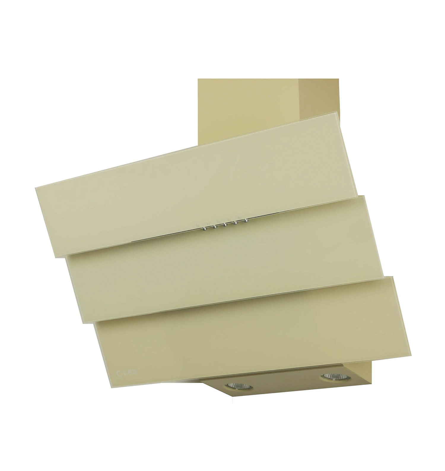 Наклонная кухонная вытяжка Lex RIO 600 cлоновая кость