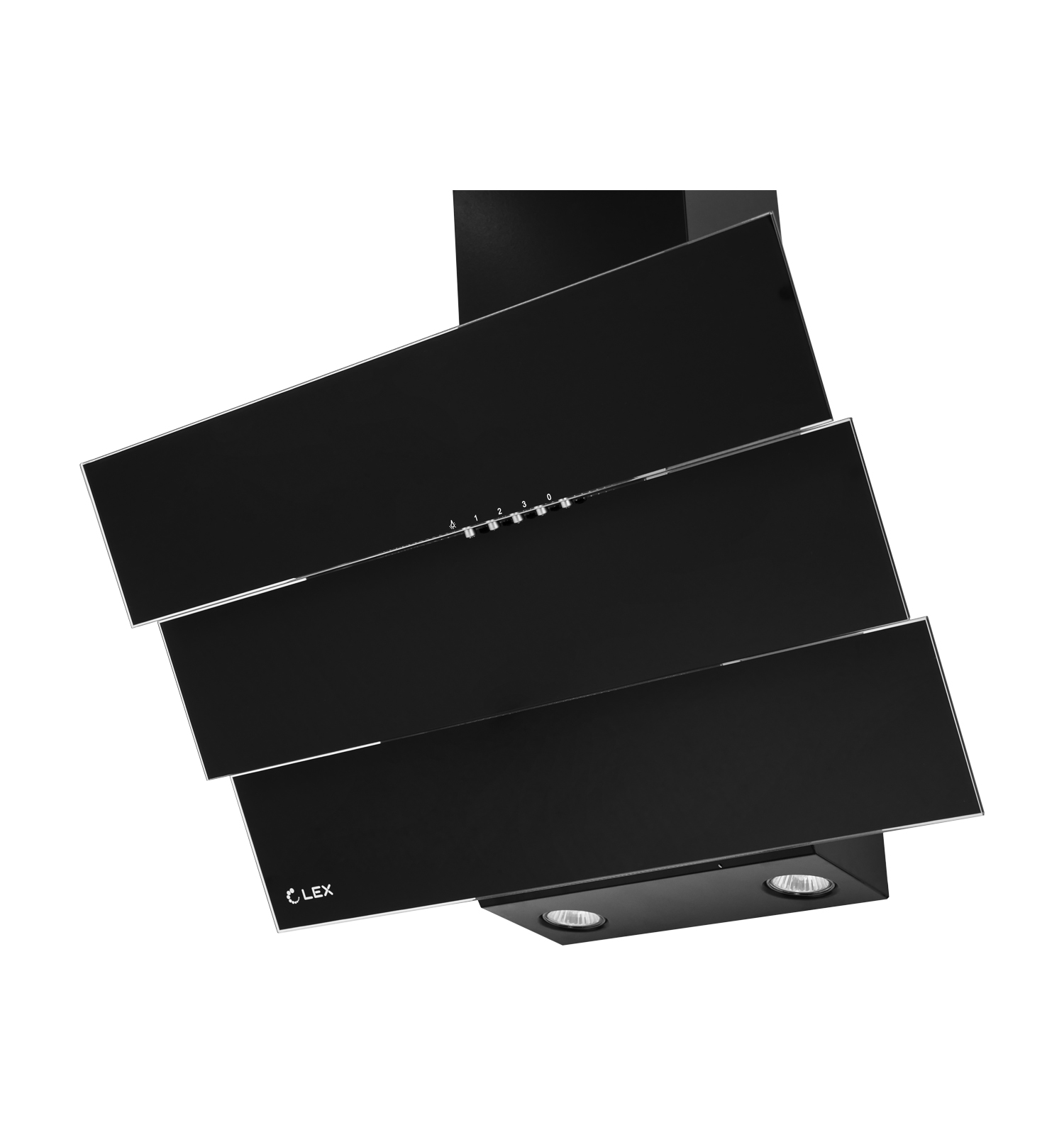 Вытяжка наклонная Lex RIO 600 черный