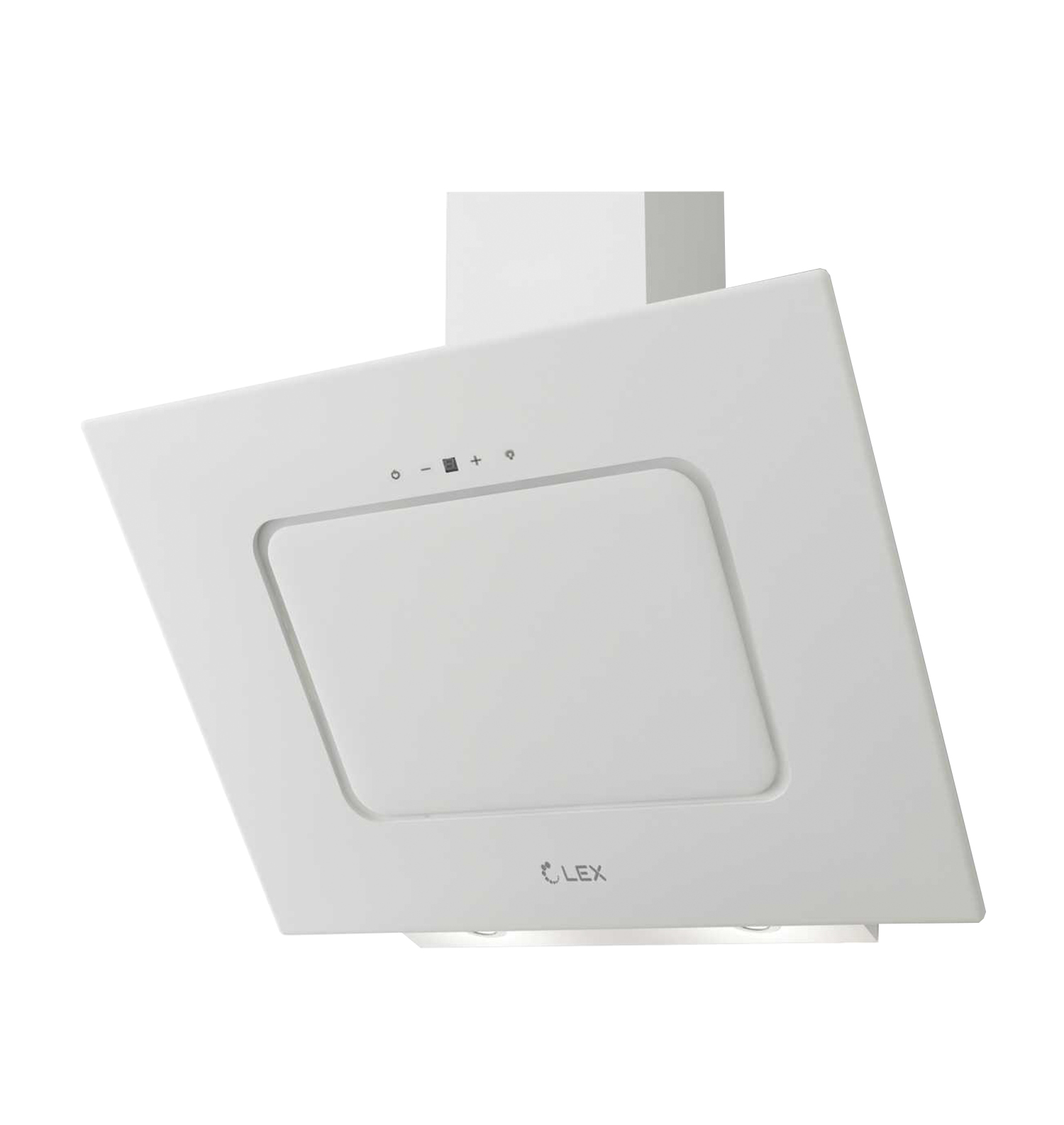 Наклонная кухонная вытяжка Lex Luna 600 белый