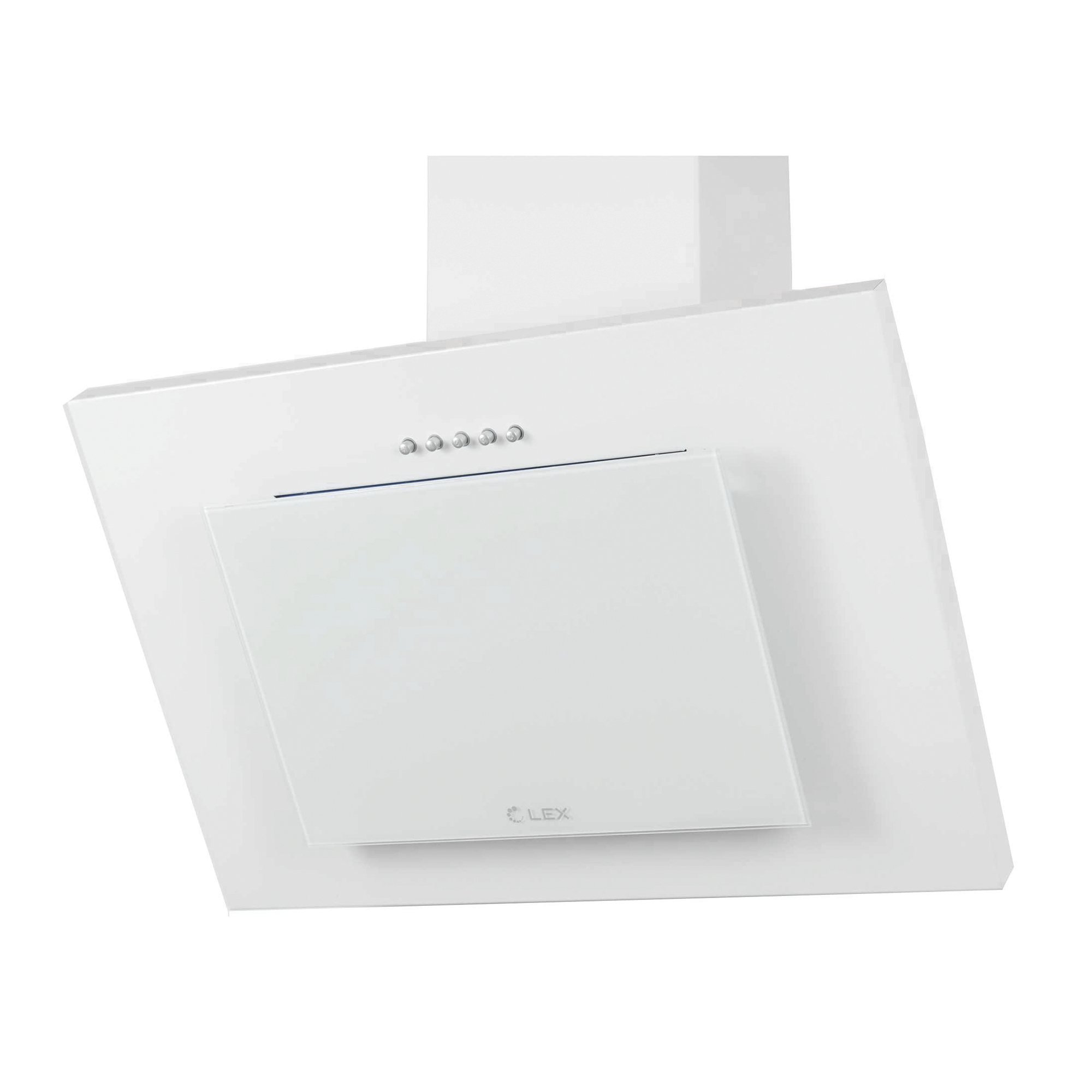 Наклонная кухонная вытяжка Lex MINI 500 белый