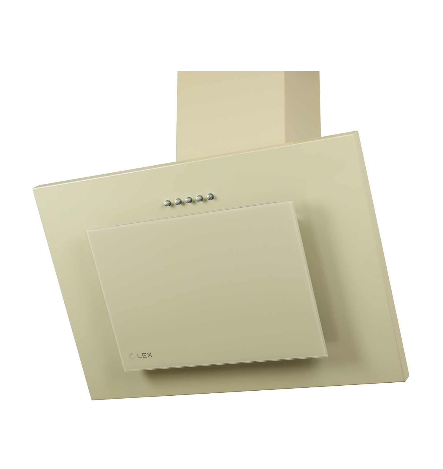 Наклонная кухонная вытяжка Lex MINI 600 cлоновая кость