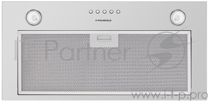 Вытяжка встраиваемая Maunfeld Crosby SINGL 60 нержавеющая сталь управление: кнопочное (1 мотор)