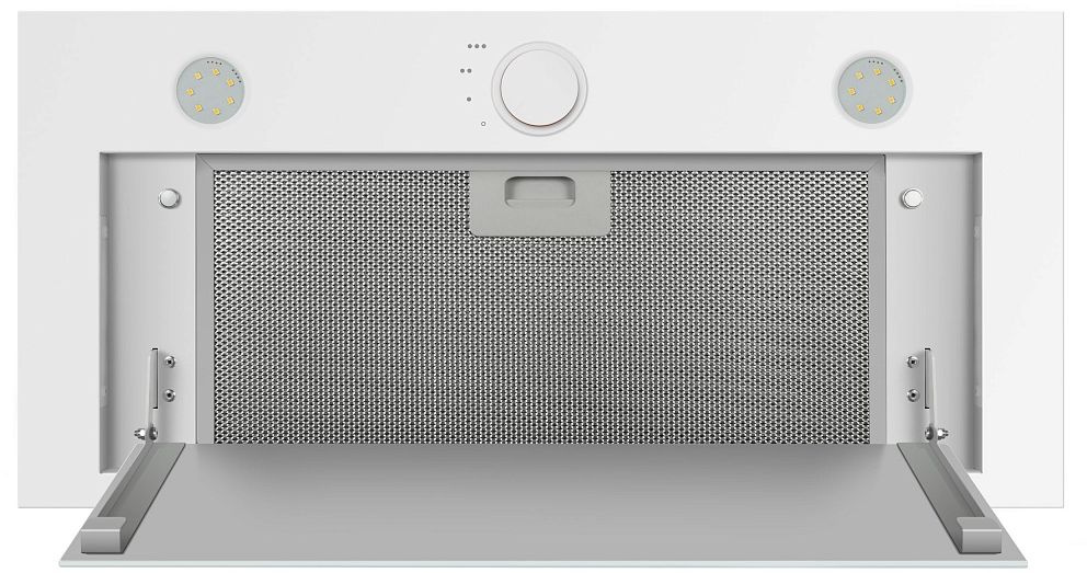 Вытяжка встраиваемая Maunfeld Crosby Rocky 60 белый управление: кнопочное (1 мотор)