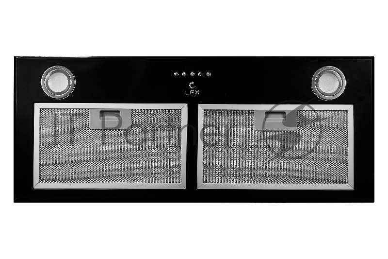 Вытяжка встраиваемая Lex GS Bloc P 900 черный управление: кнопочное (1 мотор)