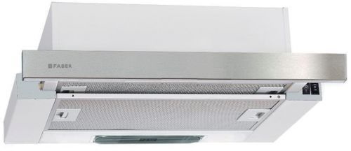 Вытяжка встраиваемая Faber Flox IX A60 нержавеющая сталь управление: кулисные переключатели (1 мотор