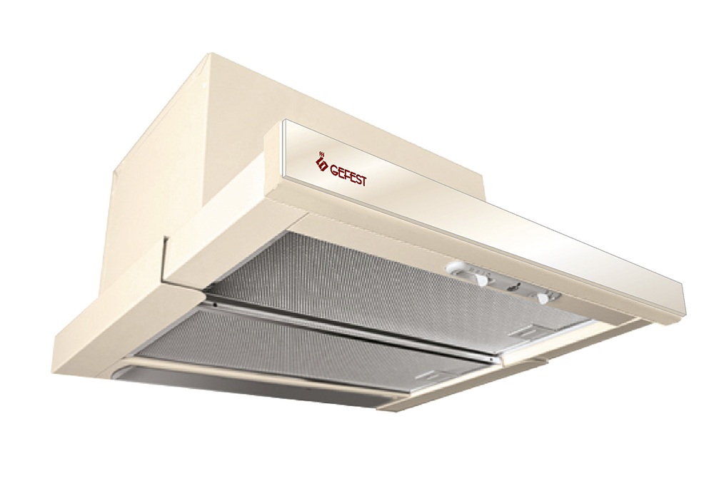 Вытяжка встраиваемая Gefest ВО 4501 К81 кремовый