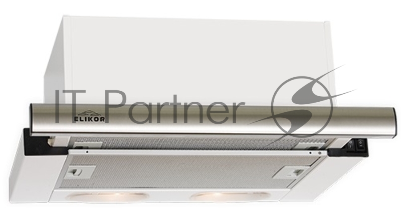 Вытяжка встраиваемая Elikor Интегра S2 60Н-700-В2Д нержавеющая сталь управление: кнопочное (1 мотор)