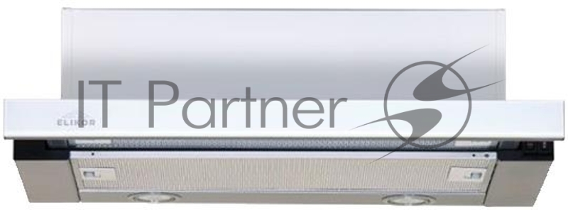 Вытяжка встраиваемая Elikor Интегра GL 60Н-400-В2Д серебристый