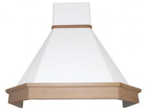 Встраиваемая вытяжка Elikor Камин Грань 90П-650-П3Л бежевый/дуб неокрашенный