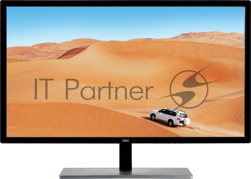 МОНИТОР 32 AOC Q3279VWFD8 Black-Silver (IPS, LED, 2560x1440, 5 ms, 178°/178°, 250 cd/m, 20M:1, +DVI