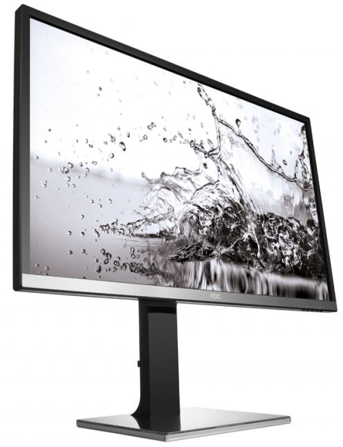 Монитор AOC 31.5 Professional U3277PWQU серебристый/черный MVA LED 16:9 DVI HDMI M/M матовая HAS Pi