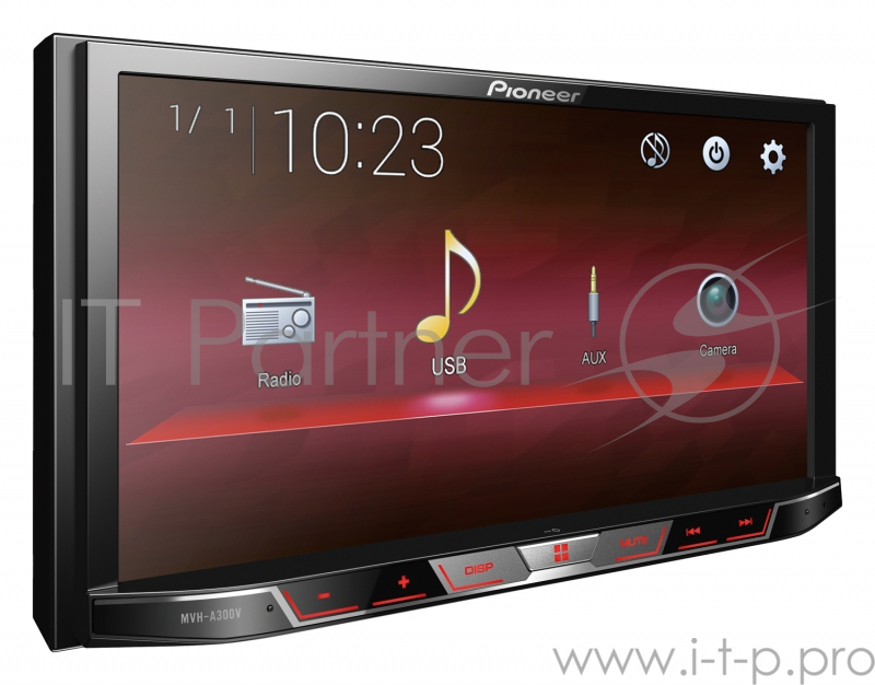 Автомагнитола Pioneer MVH-A300V 2DIN 4x50Вт