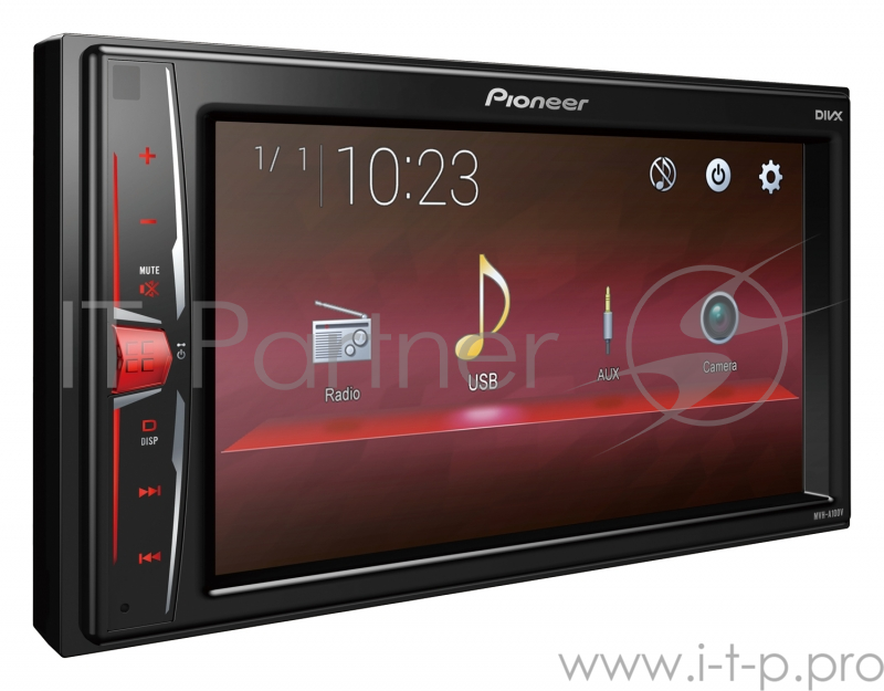 Автомагнитола Pioneer MVH-A100V 2DIN 4x50Вт