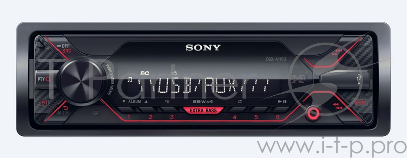 Автомагнитола Sony DSX-A110U 1DIN 4x55Вт
