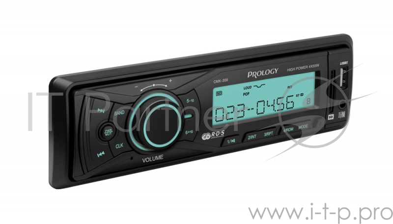 Автомагнитола Prology CMX-200 1DIN 4x55Вт