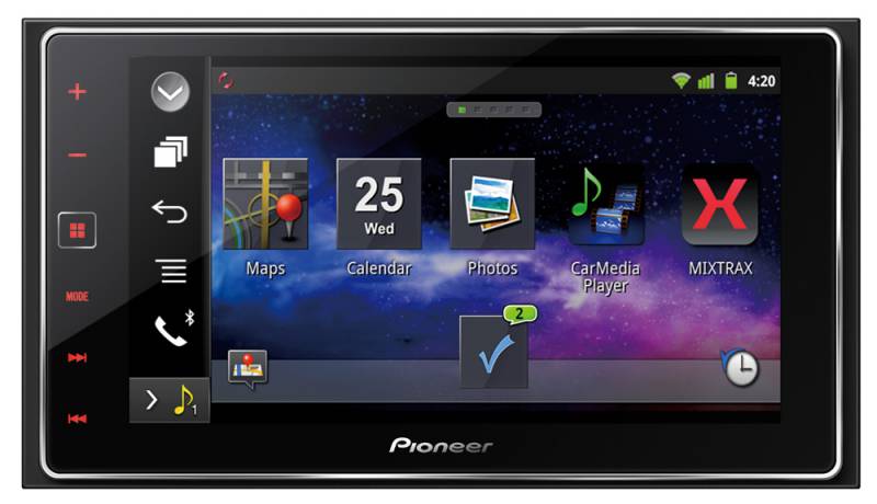 Автомагнитола Pioneer SPH-DA120 2DIN 4x50Вт