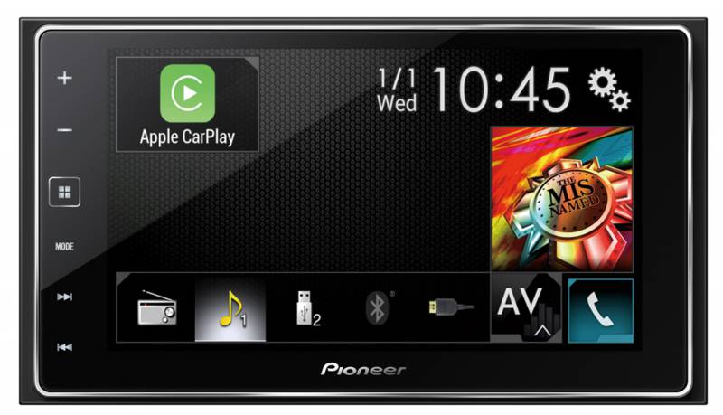 Автомагнитола Pioneer SPH-DA120 2DIN 4x50Вт