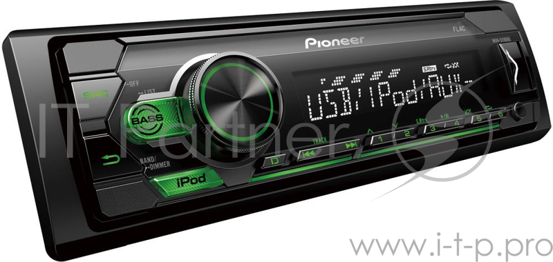 Автомагнитола Pioneer MVH-S110UIG 1DIN 4x50Вт