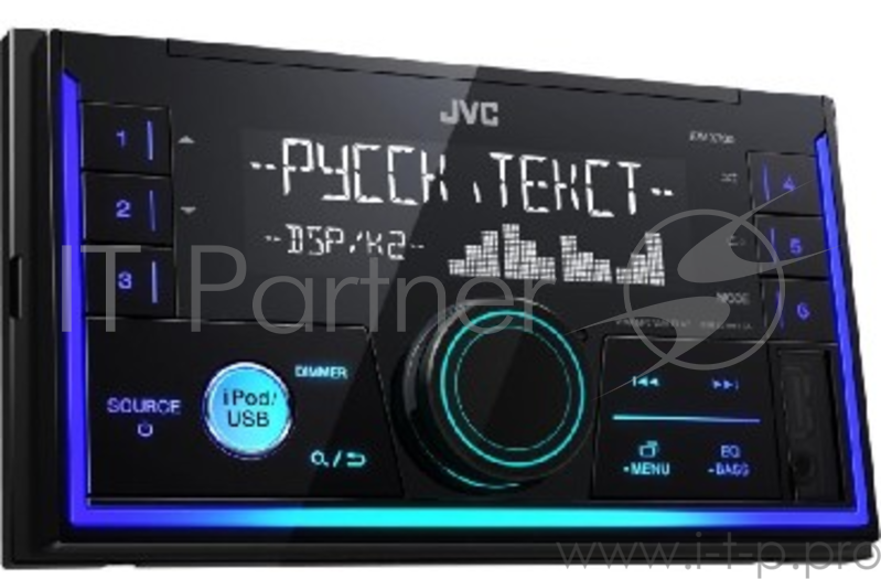 Автомагнитола JVC KW-X730 2DIN 4x50Вт