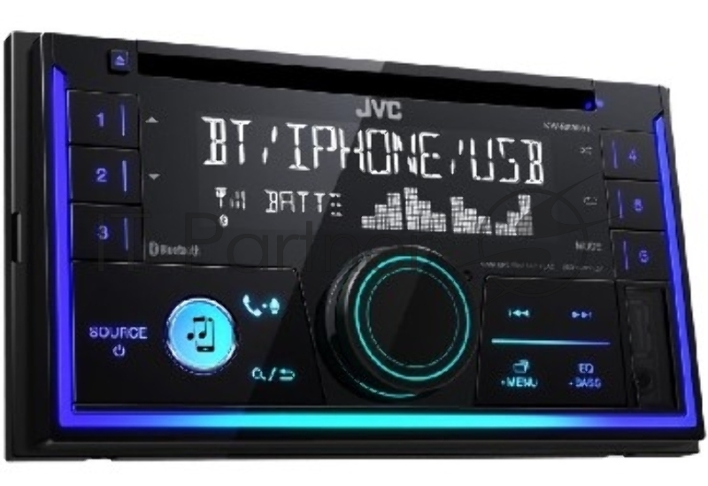 Автомагнитола JVC KW-R930BT 2DIN 4x50Вт