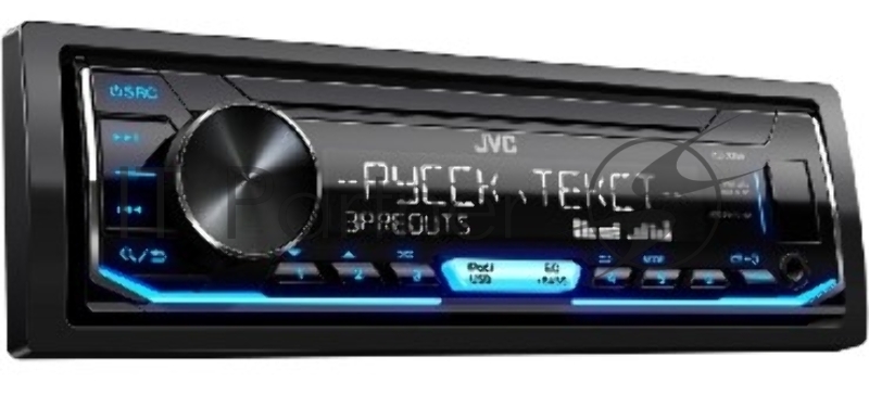 Автомагнитола JVC KD-X355 1DIN 4x50Вт