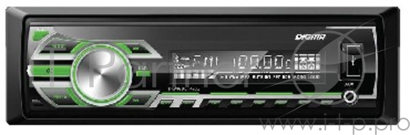 Автомагнитола Digma DCR-420G 1DIN 4x45Вт