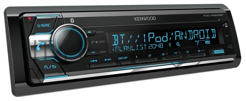 Автомагнитола CD Kenwood KDC-X5200BT 1DIN 4x50Вт