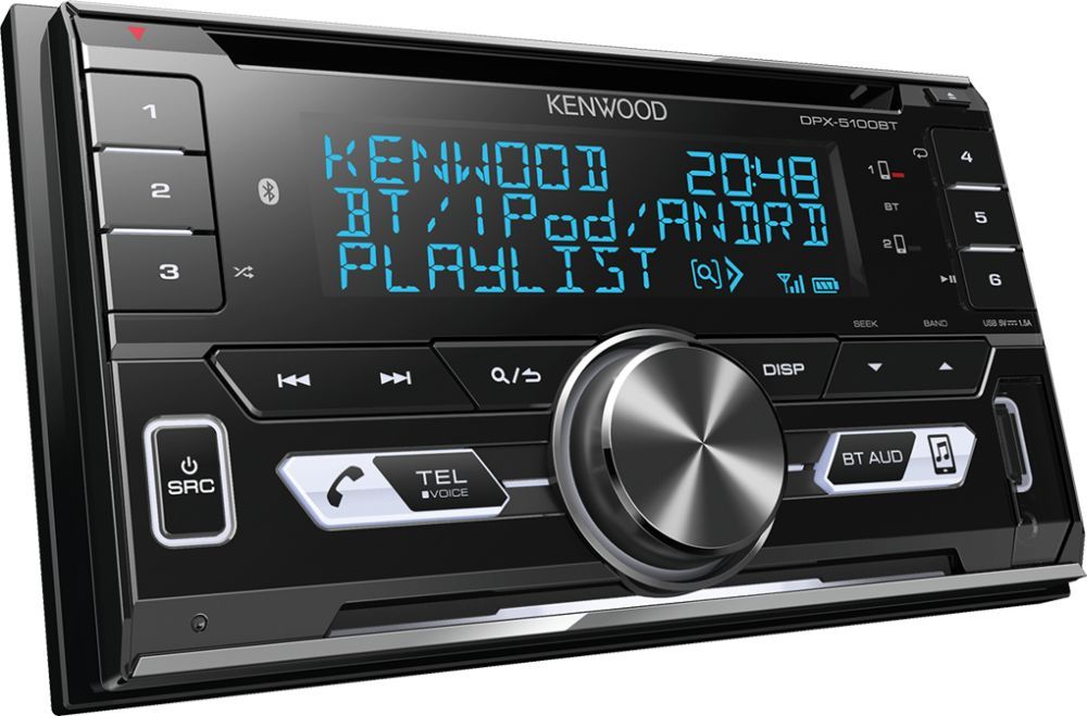 Автомагнитола CD Kenwood DPX-5100BT 2DIN 4x50Вт