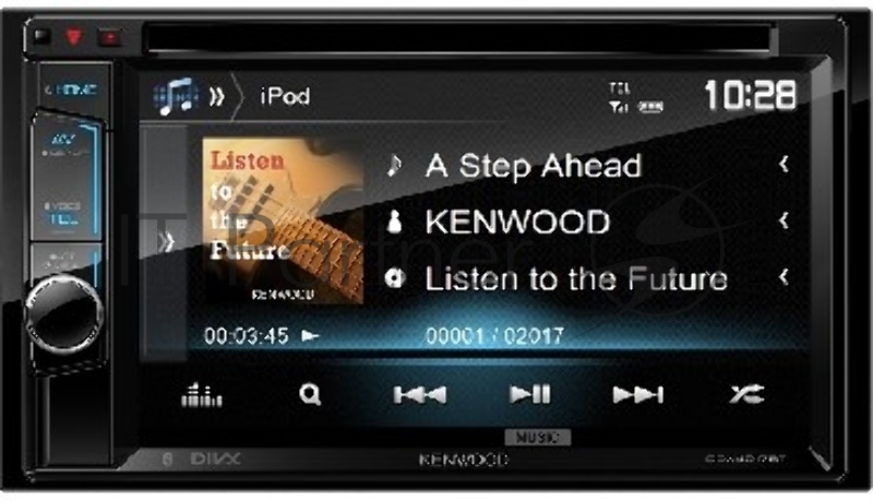 Автомагнитола CD DVD Kenwood DDX-4017BTR 2DIN 4x50Вт