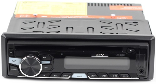 Автомагнитола CD DVD ACV AVD-3403R 1DIN 4x45Вт