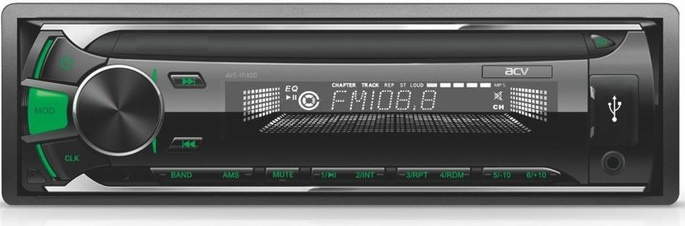 Автомагнитола ACV AVS-1713GD 1DIN 4x45Вт