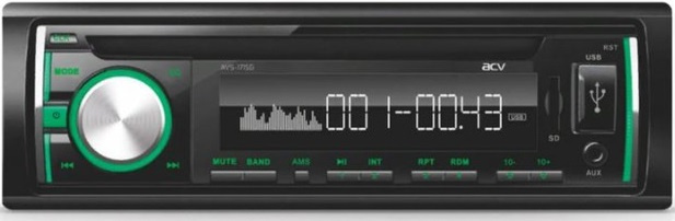 Автомагнитола ACV AVS-1715G 1DIN 4x45Вт