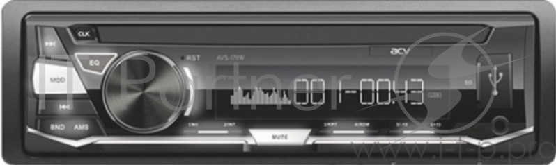 Автомагнитола ACV AVS-1711W 1DIN 4x45Вт